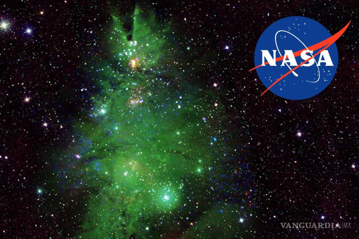 NASA comparte fotografía de ‘árbol de Navidad’ espacial