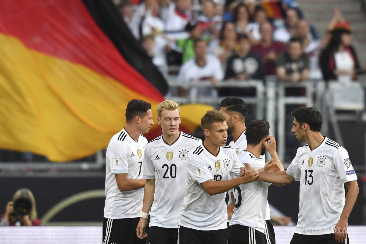 Alemania, una máquina de goles