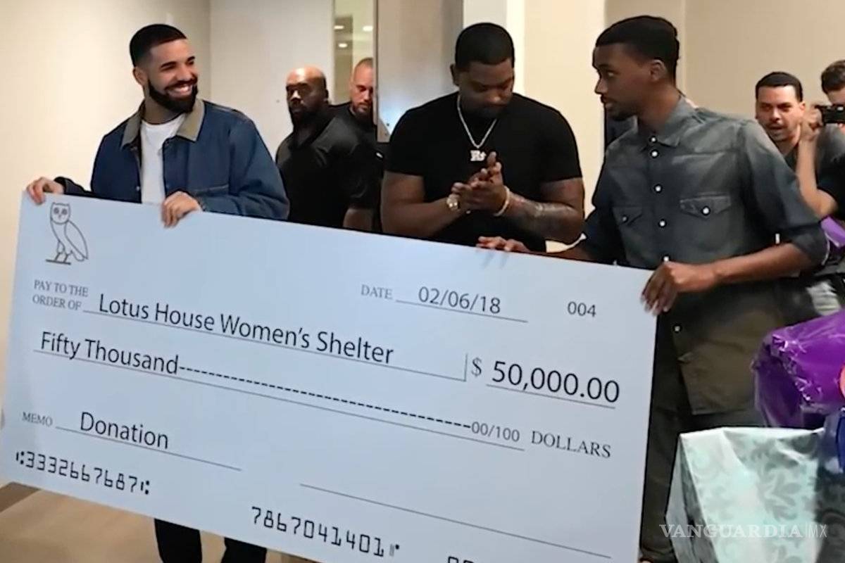 Drake sorprende en Miami con gira filantrópica