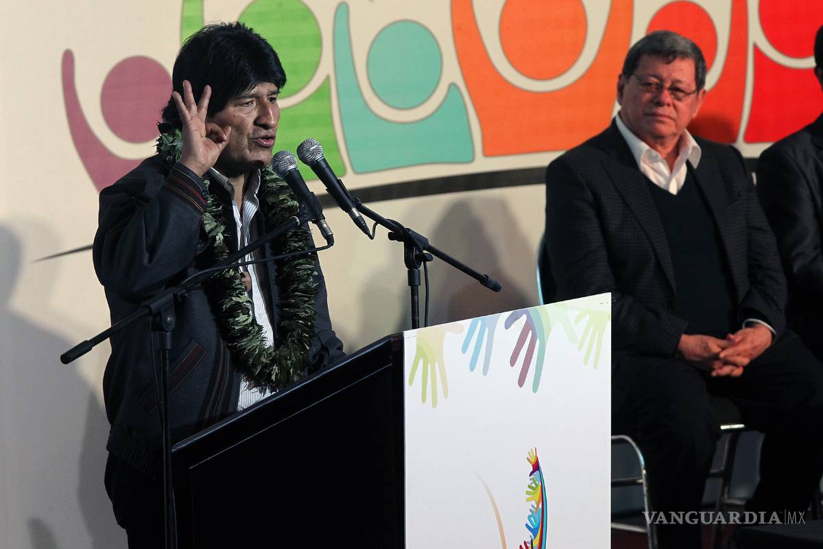 Evo Morales cuestiona a EU y su lucha contra las drogas