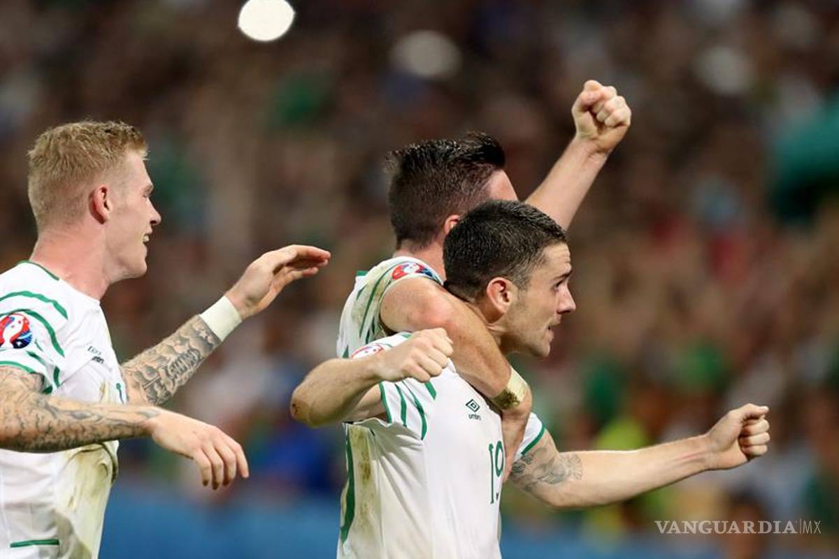 Irlanda se aferra a la Eurocopa; vence 1 - 0 a una Italia llena de suplentes