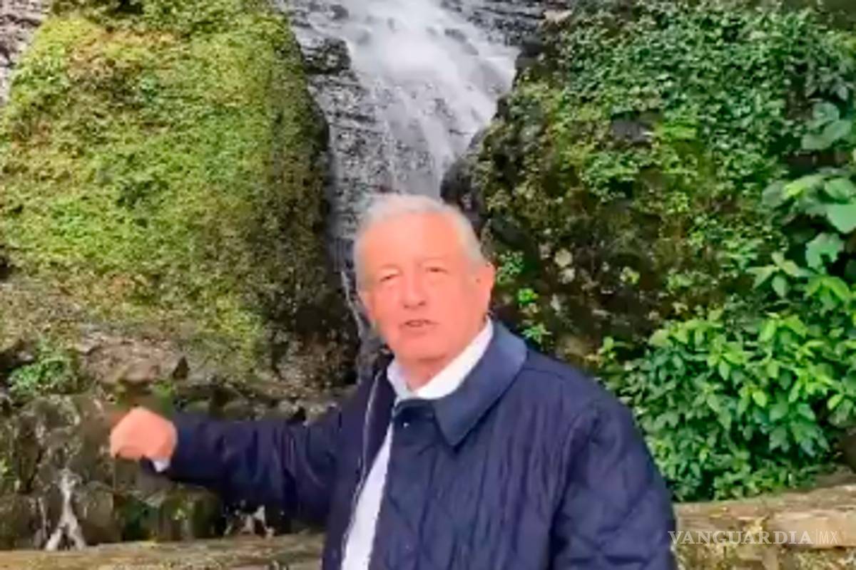 AMLO recuerda al coahuilense Venustiano Carranza, desde Tlaxcalantongo, Puebla