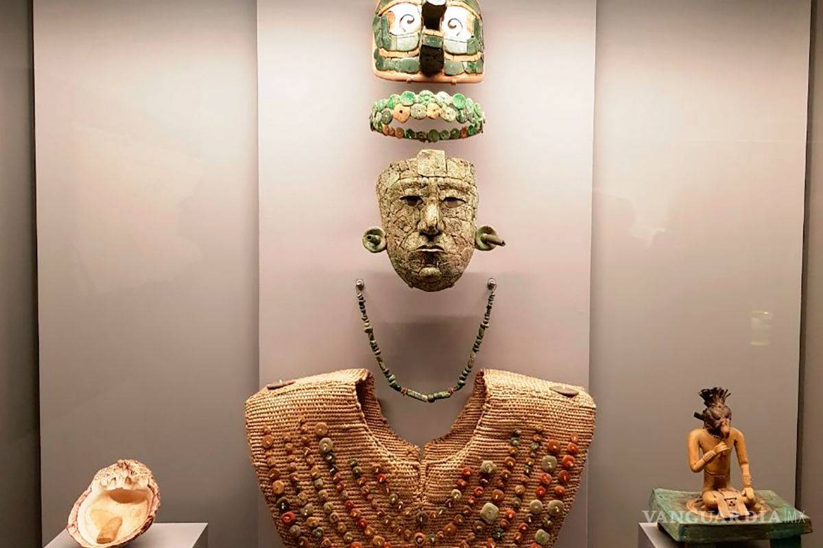 Reina Roja de Palenque, tesoro maya, se exhibe en Estados Unidos antes que en México