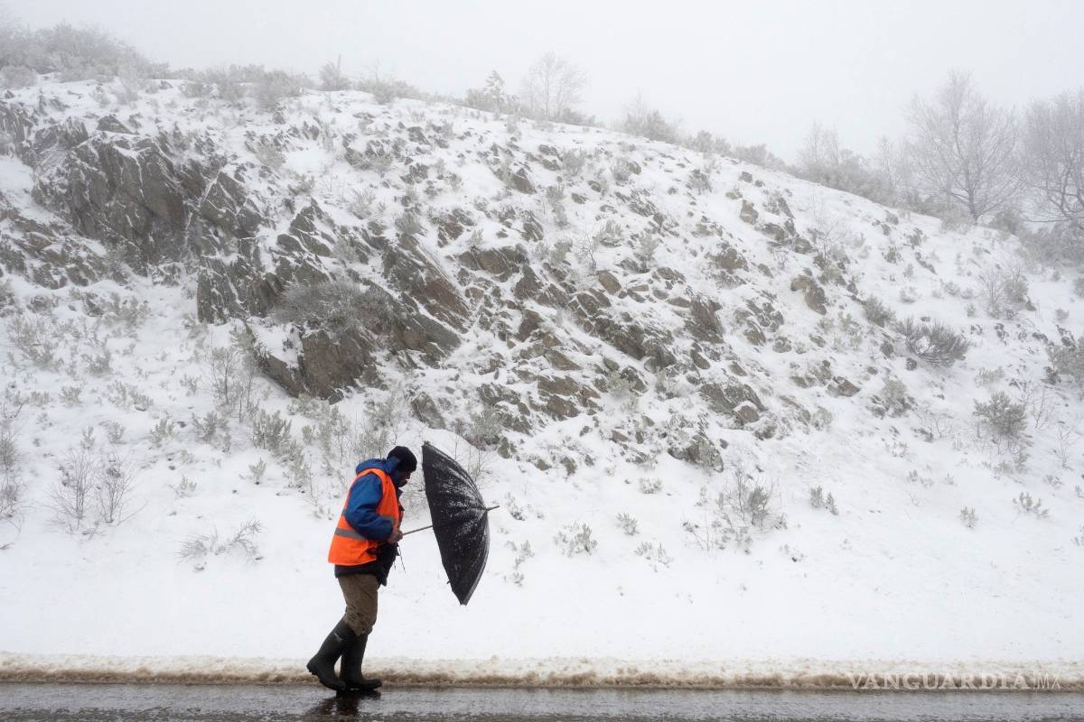 $!Caos en Europa por intensa tormenta invernal
