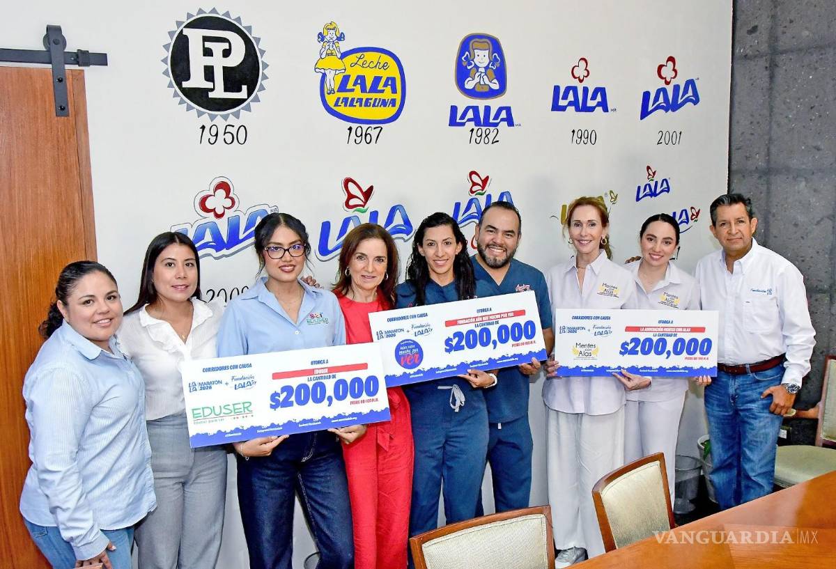 $!Mentes con Alas, Eduser y Fundación Aún Hay Mucho por Ver, fueron las tres organizaciones laguneras beneficiadas.