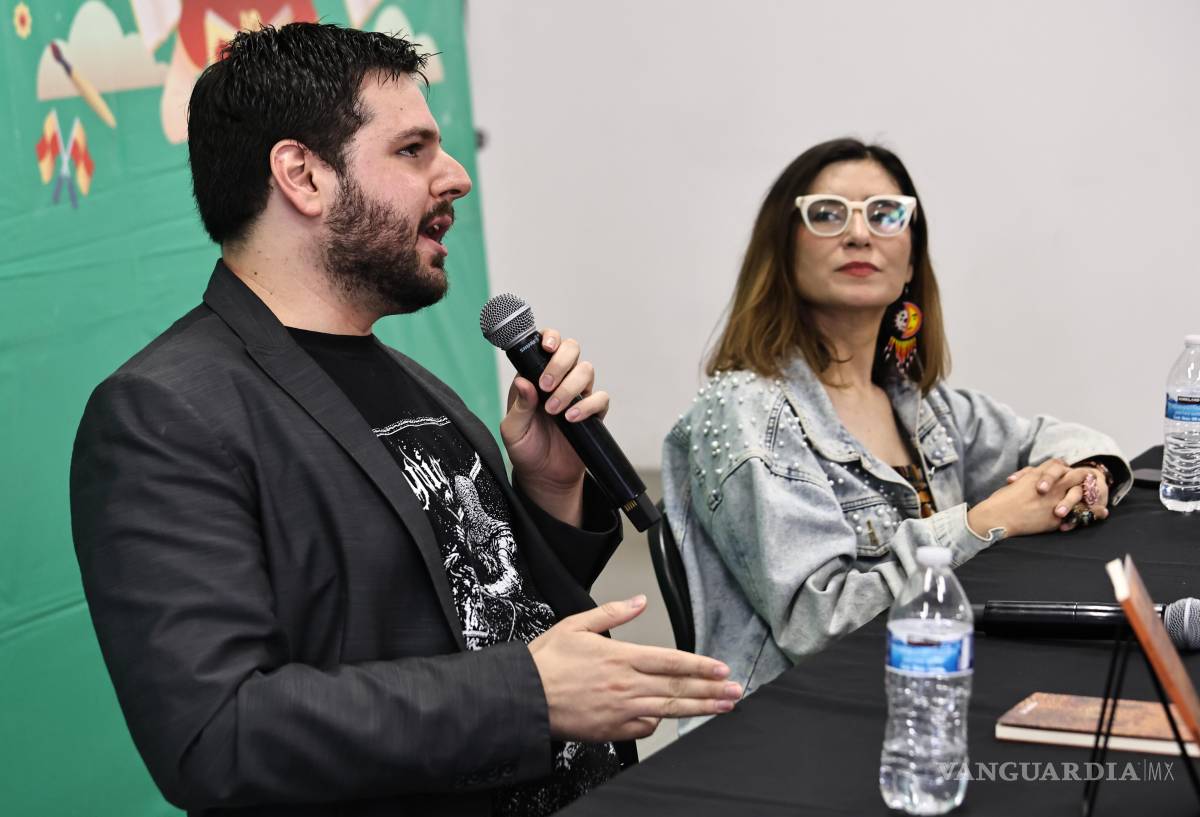 $!Iscariote Rodriguez presenta su libro “Los hijos de Gomorra” en FIL Coahuila