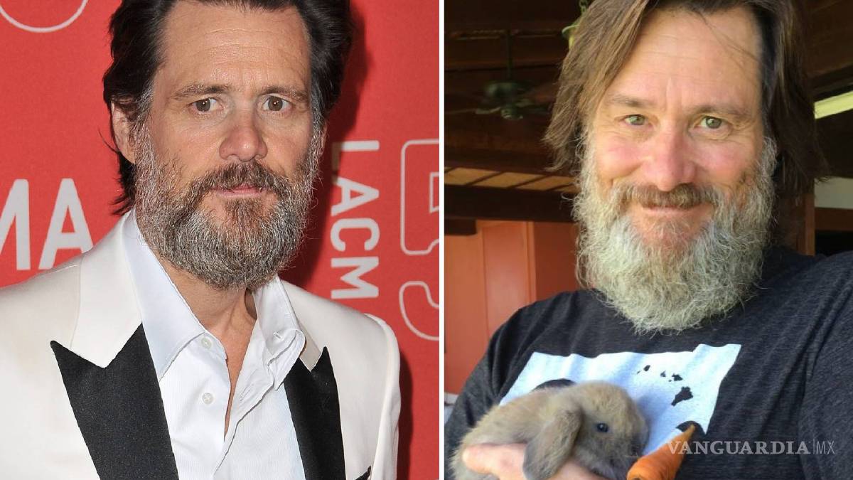 Así luce Jim Carrey a dos años de la muerte de Cathriona White