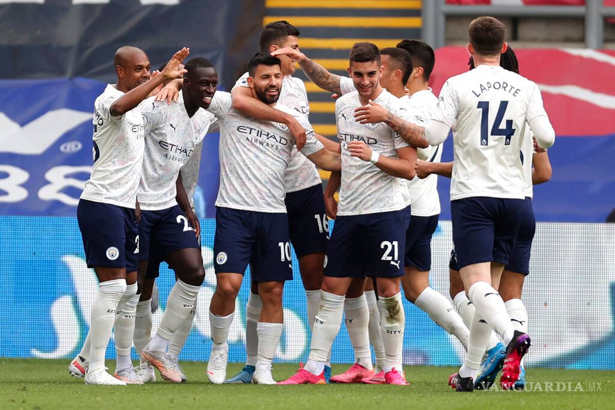 Manchester City derrota al Crystal Palace y está más cerca del título