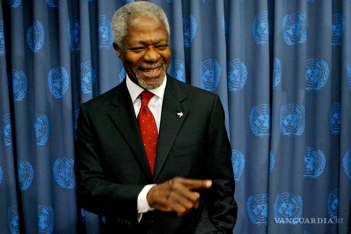 Muere Kofi Annan, ex secretario general de la ONU y Nobel de la paz