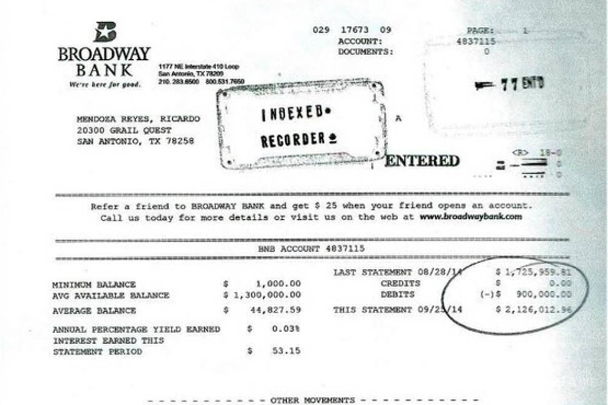 $!Fue EU el que descubre el “Tesoro” de familiares de Humberto Moreira