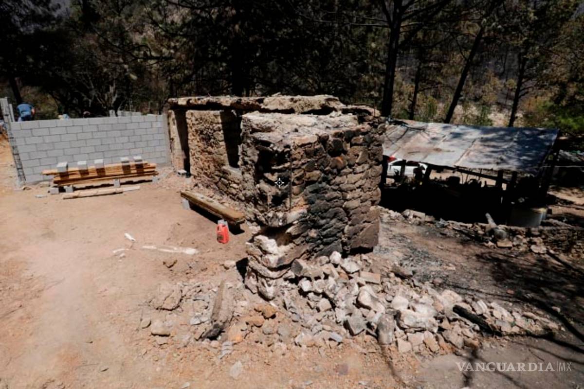 $!Nos quedó chico el infierno; incendio en la Sierra de Arteaga es un castigo de Dios: ejidatario