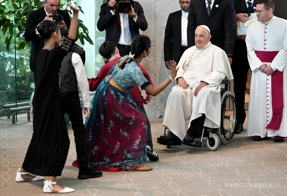 $!El papa Francisco a su llegada a Singapur, el 11 septiembre 2024. El Pontífice deja como lagado una huella geopolítica gracias a sus viajes.