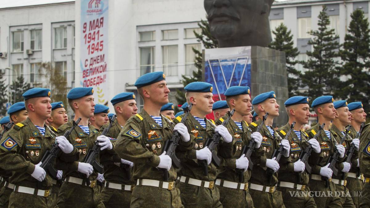 Putin participa en el Desfile del día de la victoria por los caídos en la Segunda Guerra Mundial