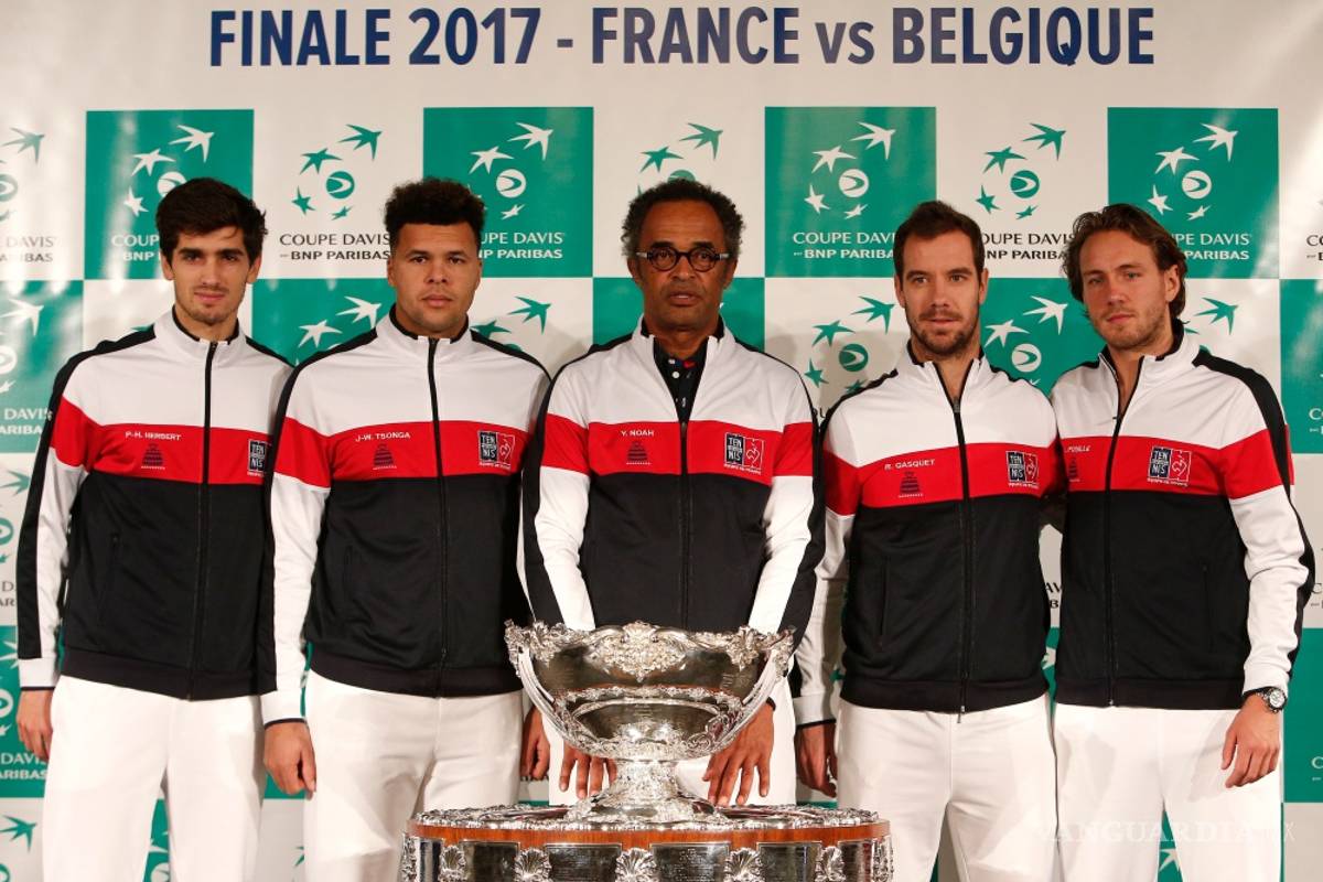 Francia busca su primera Davis en 16 años ante Bélgica