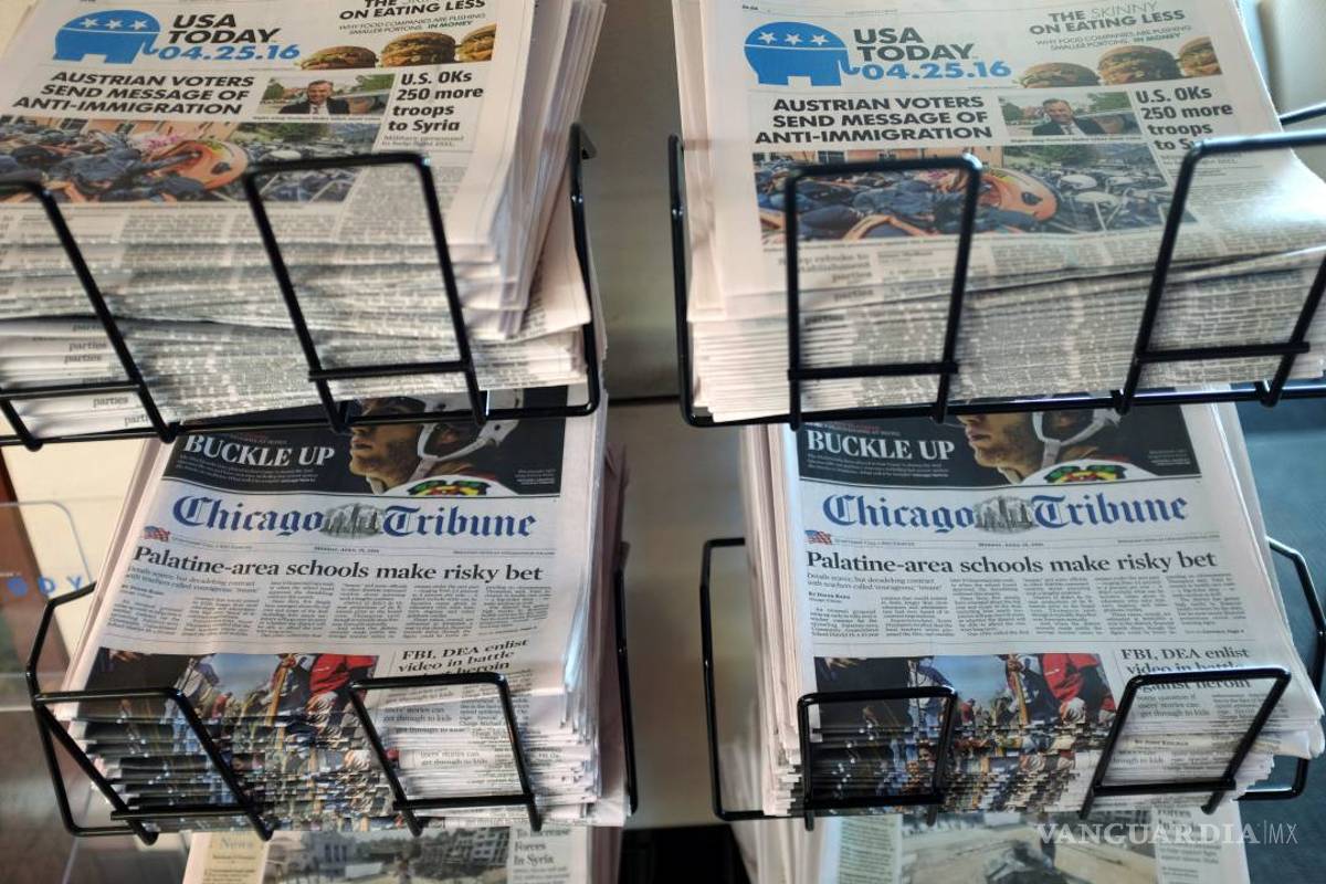 Grupo editor del USA TODAY quiere hacerse con el control del grupo Tribune