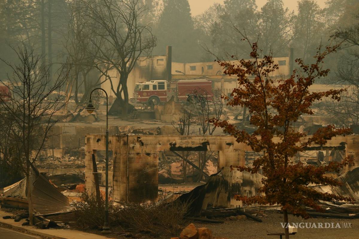 Son 228 personas desaparecidos por incendio en el norte de California