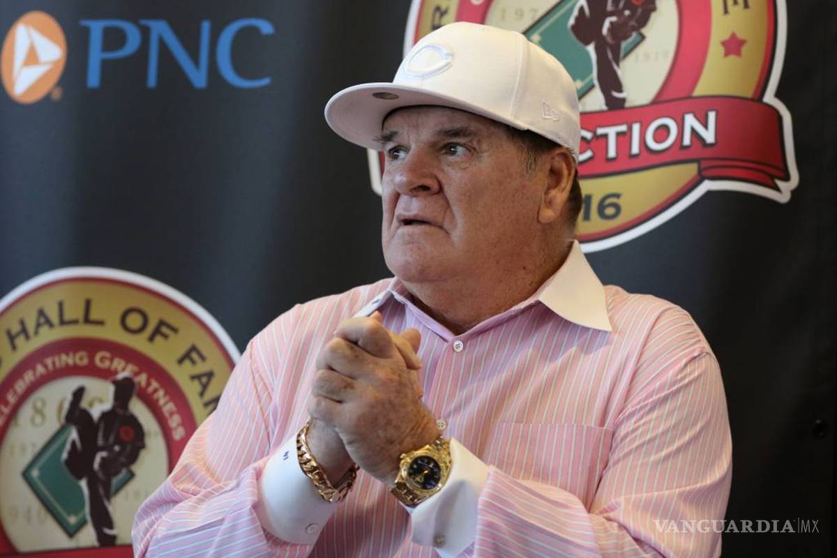 Ingresarán los Rojos de Cincinnati en su Salón de la Fama a Pete Rose