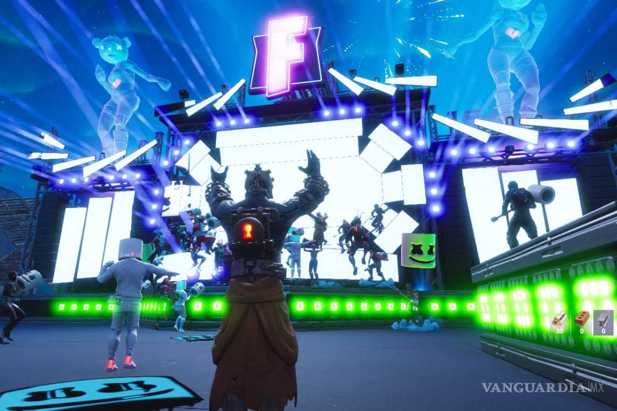Marshmello ofreció un exclusivo concierto en Fortnite