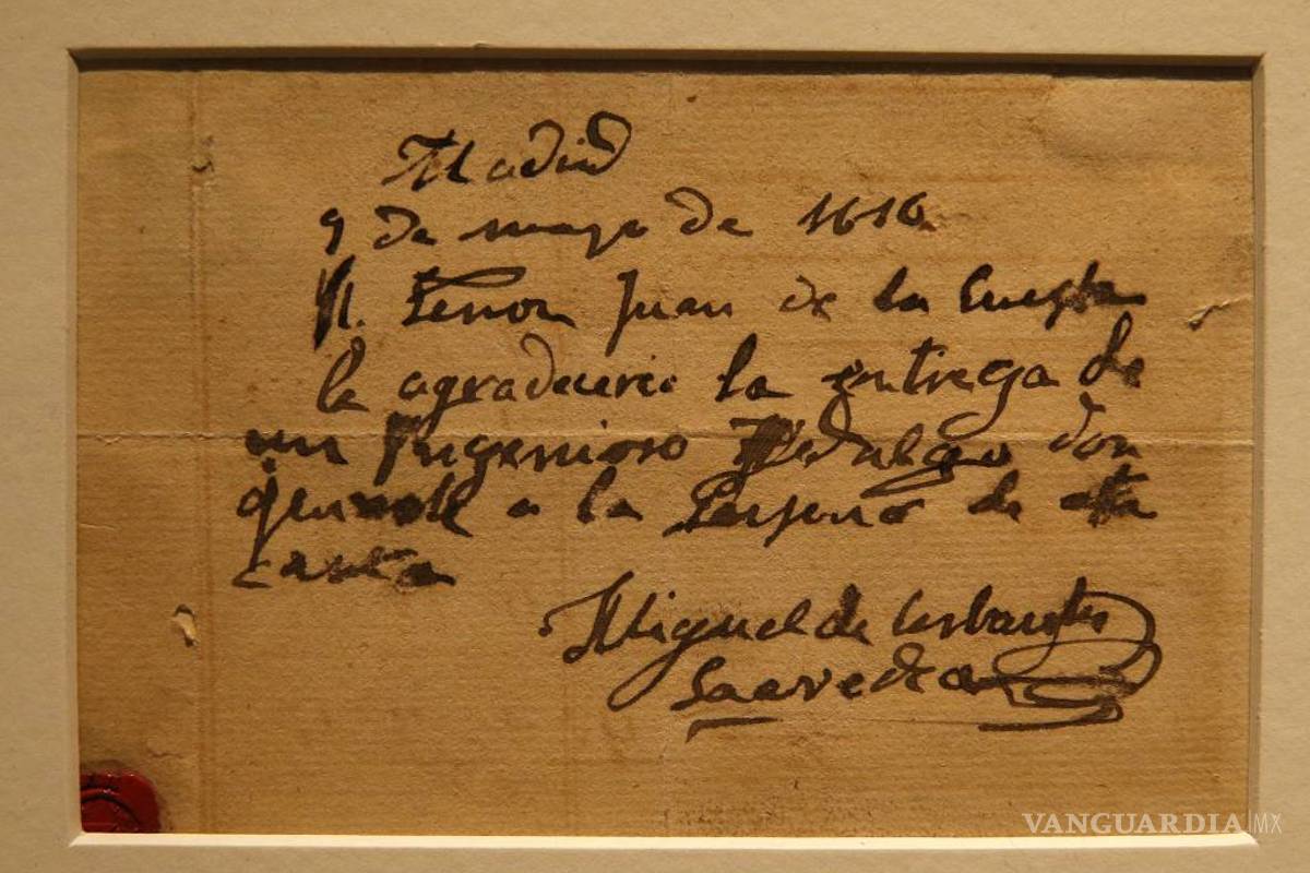 $!Cervantes: el hombre, el personaje y el mito, en una gran muestra en España