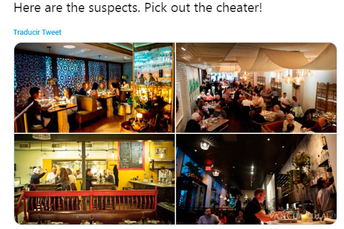 Descubrió que su esposo le era infiel... gracias a una crítica de cocina