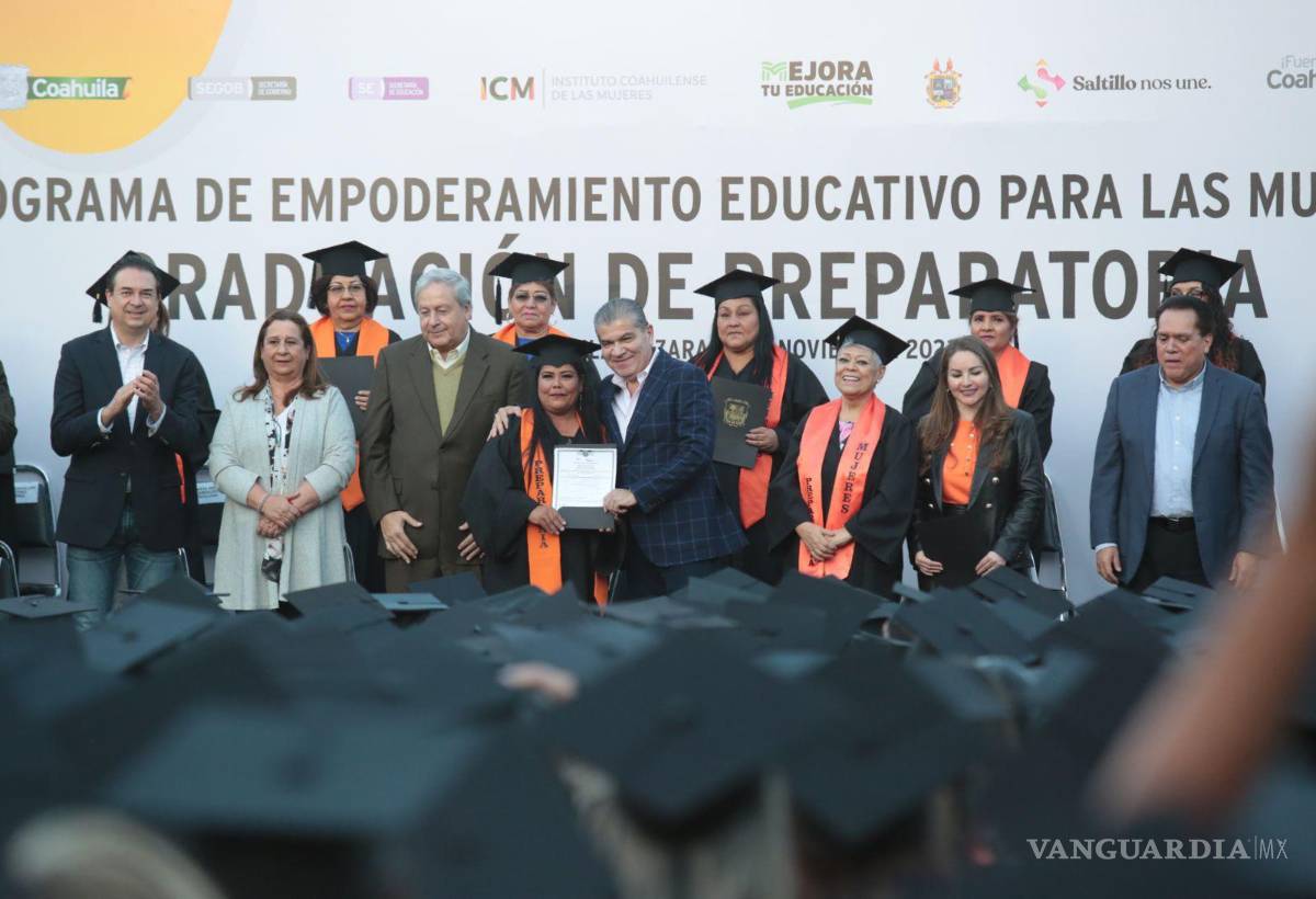 $!Son mujeres el soporte de mi Gobierno en Coahuila: Miguel Riquelme