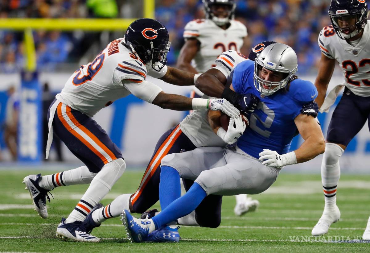 $!Bears inicia el Día de Acción de Gracias con un triunfo ante los Lions