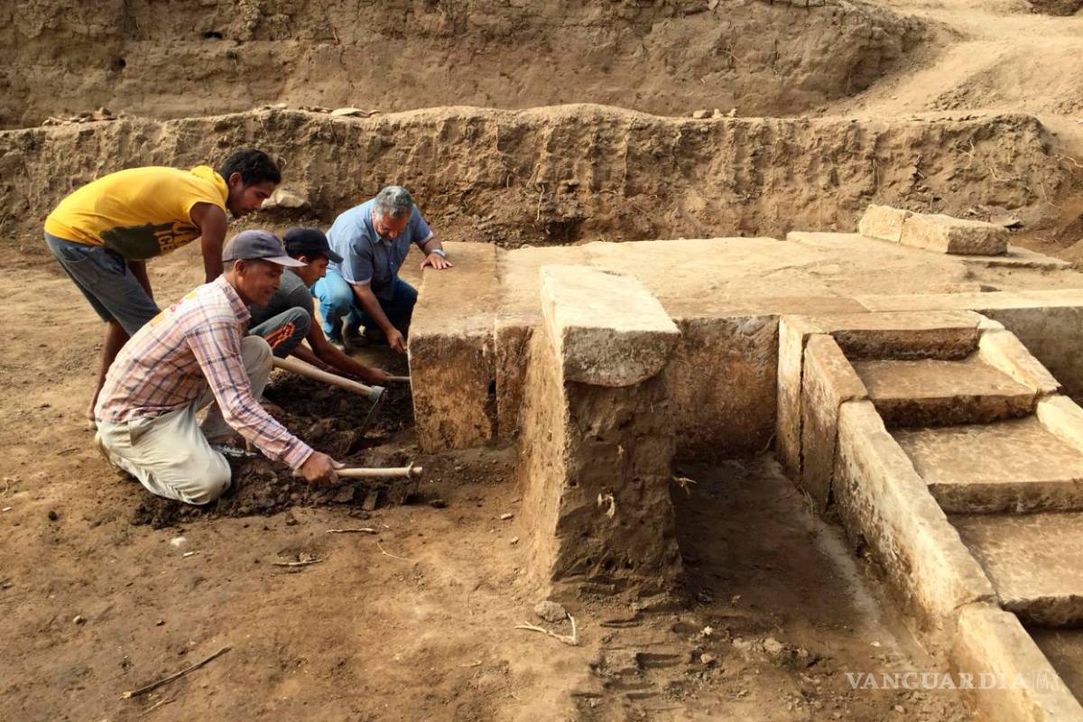 Descubren una cabina del faraón Ramsés II en Egipto