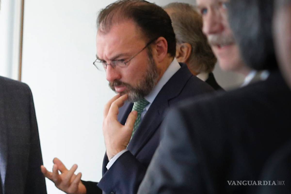 Con aranceles altos, estadounidenses pagarán muro: Luis Videgaray