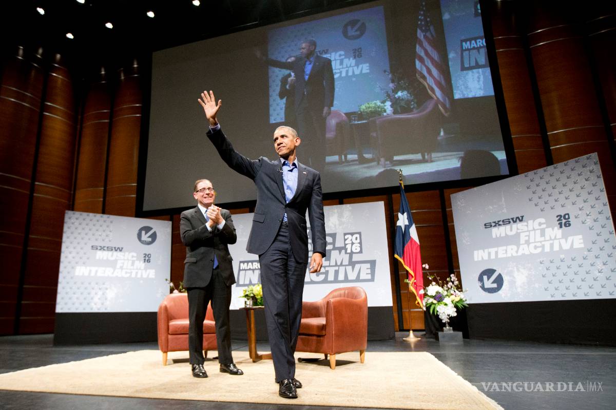 &quot;Vengo aquí a reclutarlos&quot;; Obama habla sobre tecnología en SXSW