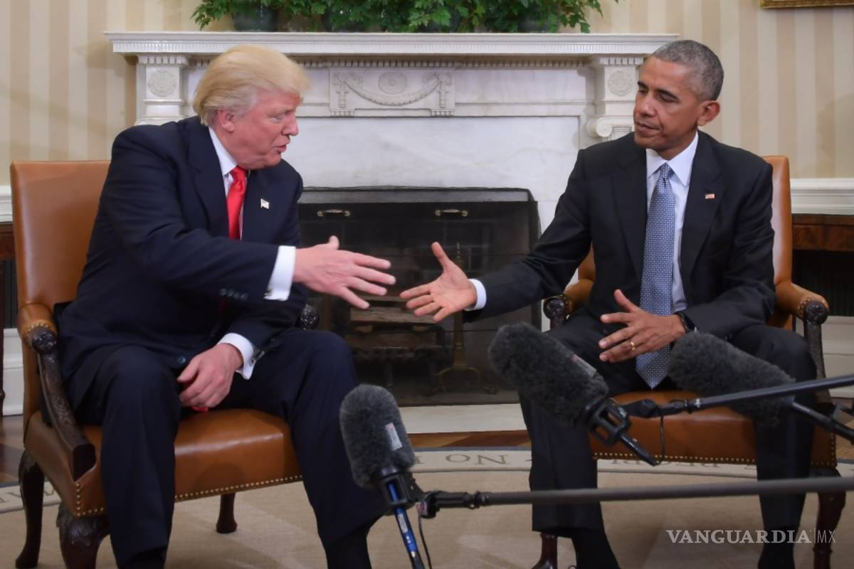 Obama y la incómoda tarea de entregarle las riendas a Trump