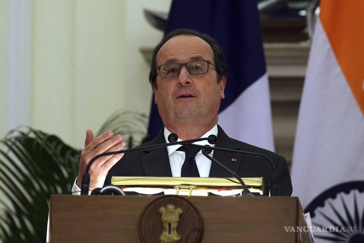 Francia no se dejará intimidar por amenazas terroristas: Hollande