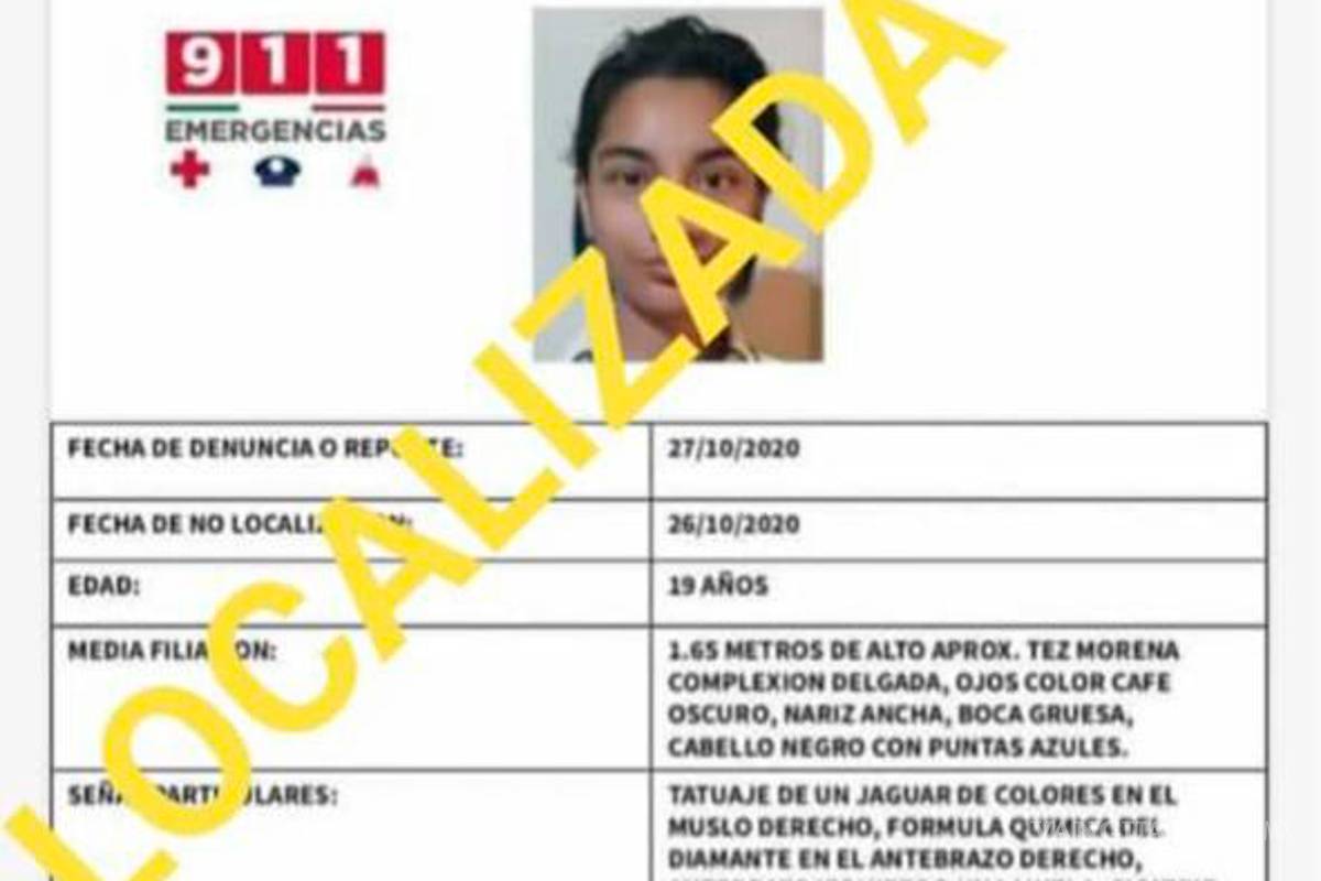 Localizan a María Fernanda en Saltillo; madre agradece apoyo