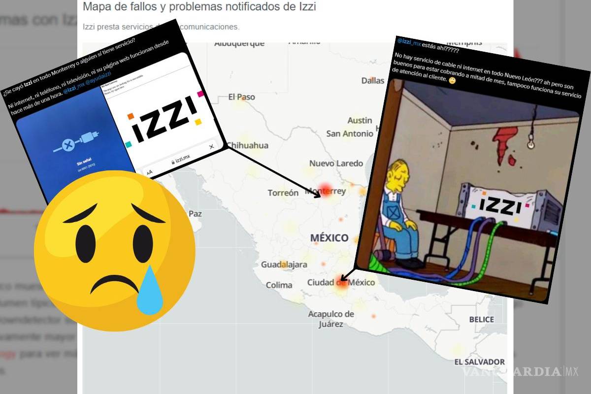 ¡No es tu celular! Se ‘cae’ Izzi en Monterrey y CDMX; reportan fallas en servicio de Internet