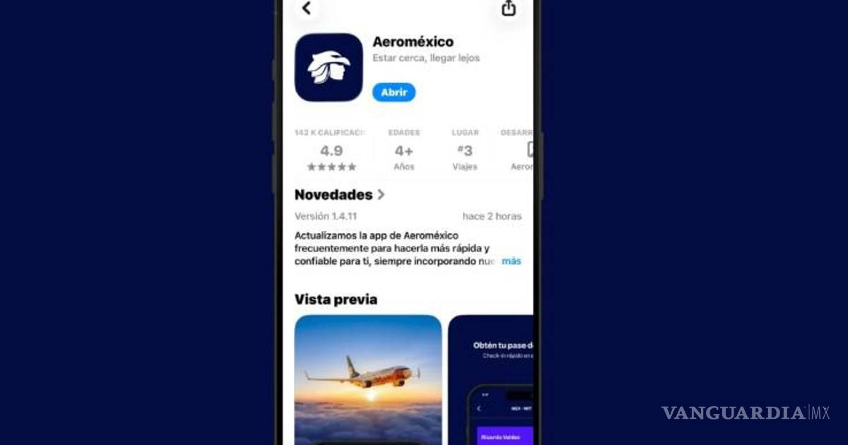 La app de Aeroméxico que ya bajaron 3.5 millones de personas (y tiene funciones que no sabías que necesitabas)