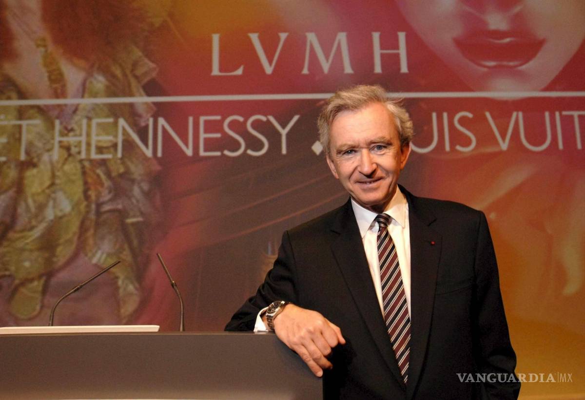 $!Bernard Arnault, presidente del grupo francés de productos de lujo LVMH.