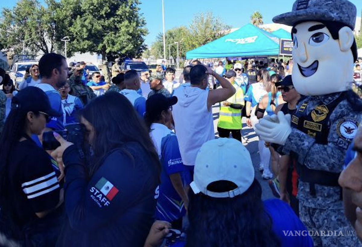 $!La carrera reunió a integrantes de la Policía Estatal, Ejército, Marina, Guardia Nacional y Policía Municipal.