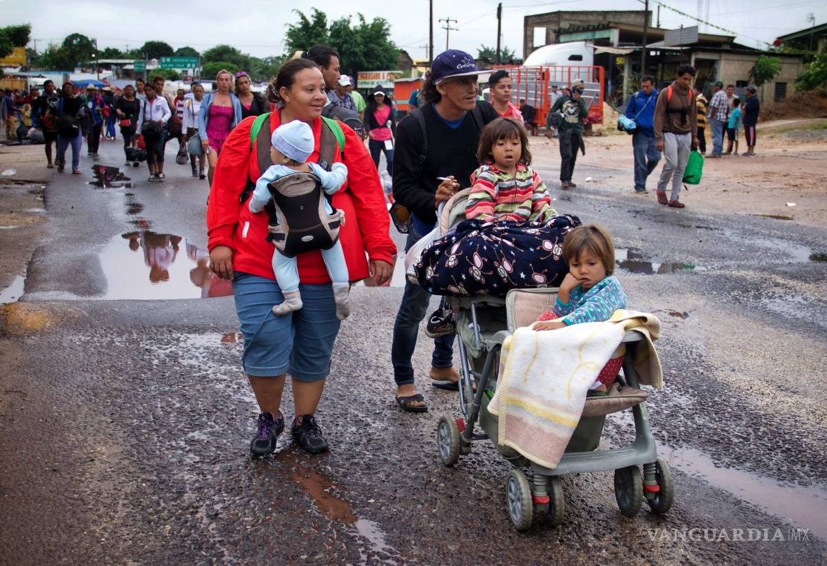 $!Caravana se fragmenta en su camino a la CDMX