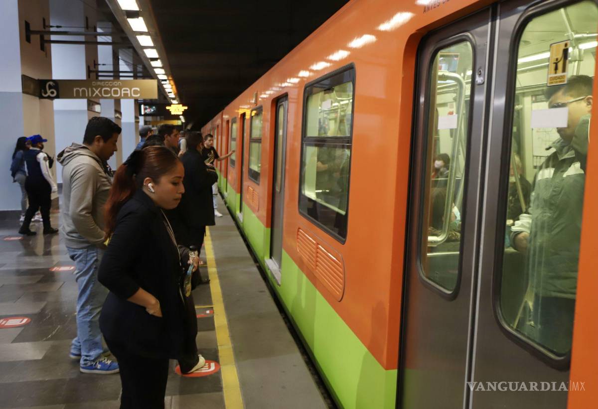 $!Reapertura del tramo subterráneo de la línea 12 del sistema de Transporte Colectivo Metro que va de la estación Mixcoac a Atlalilco; tras la tragedia del colapso de un segmento del tramo elevado.