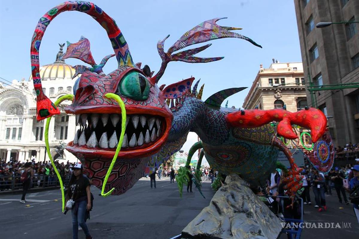 Alebrijes toman las calles de la Ciudad de México