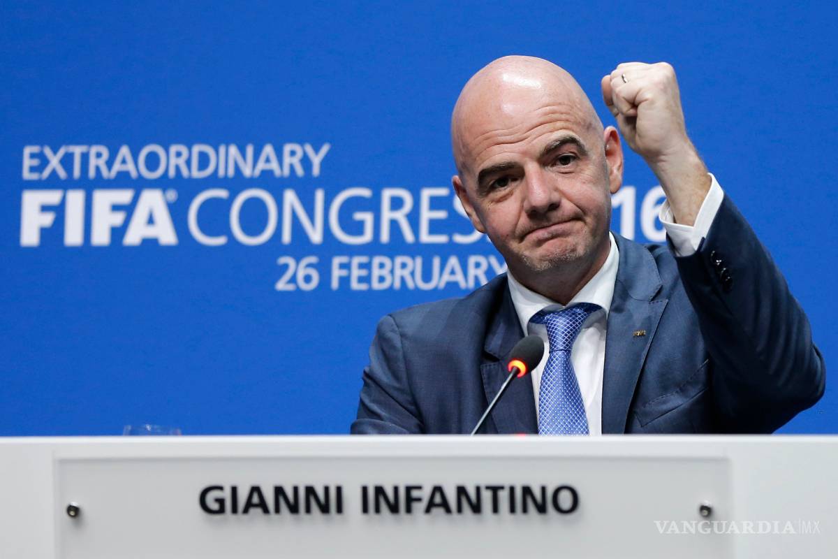 Infantino tendrá otros cuatro años para sus hacer realidad sus planes en la FIFA