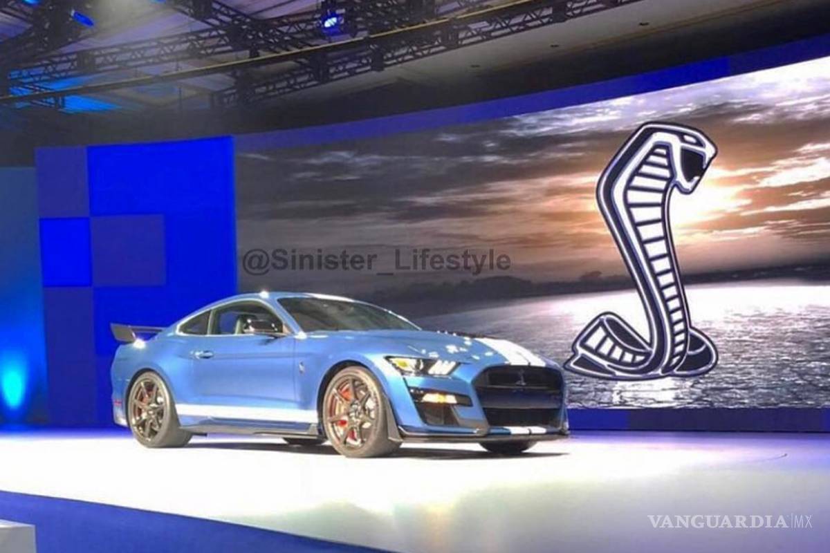Filtran imágenes del Mustang Shelby 2020