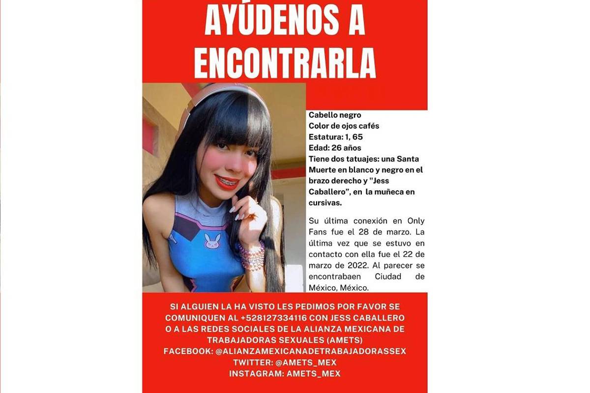 $!Mayra Guadalupe Mata, está desaparecida desde finales de marzo de este año