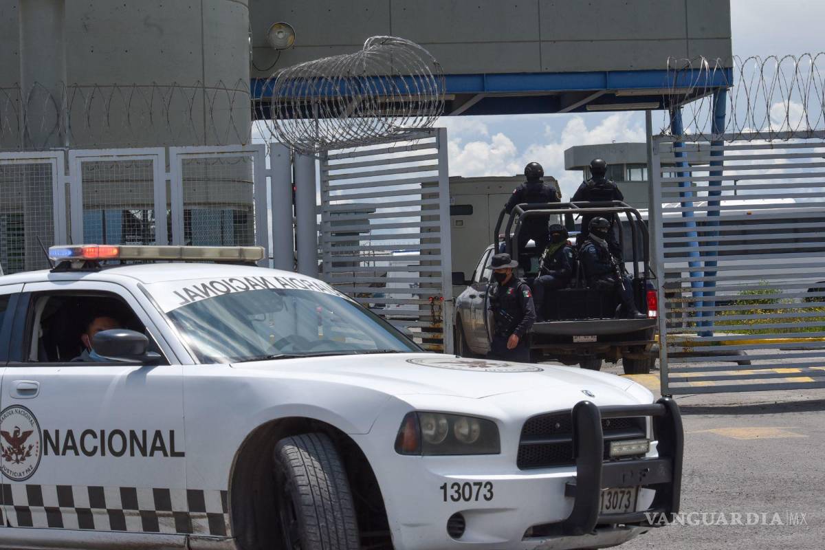 $!Aspectos del Centro Federal de Readaptación Social Número 1 “El Altiplano” a donde fue trasladado a Luis “N”.