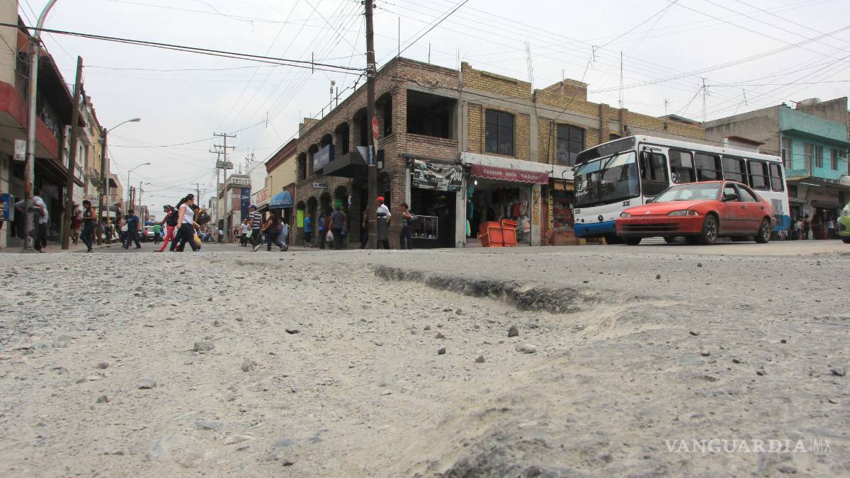 Justifica Municipio de Saltillo suspensión de obras en Zona Centro