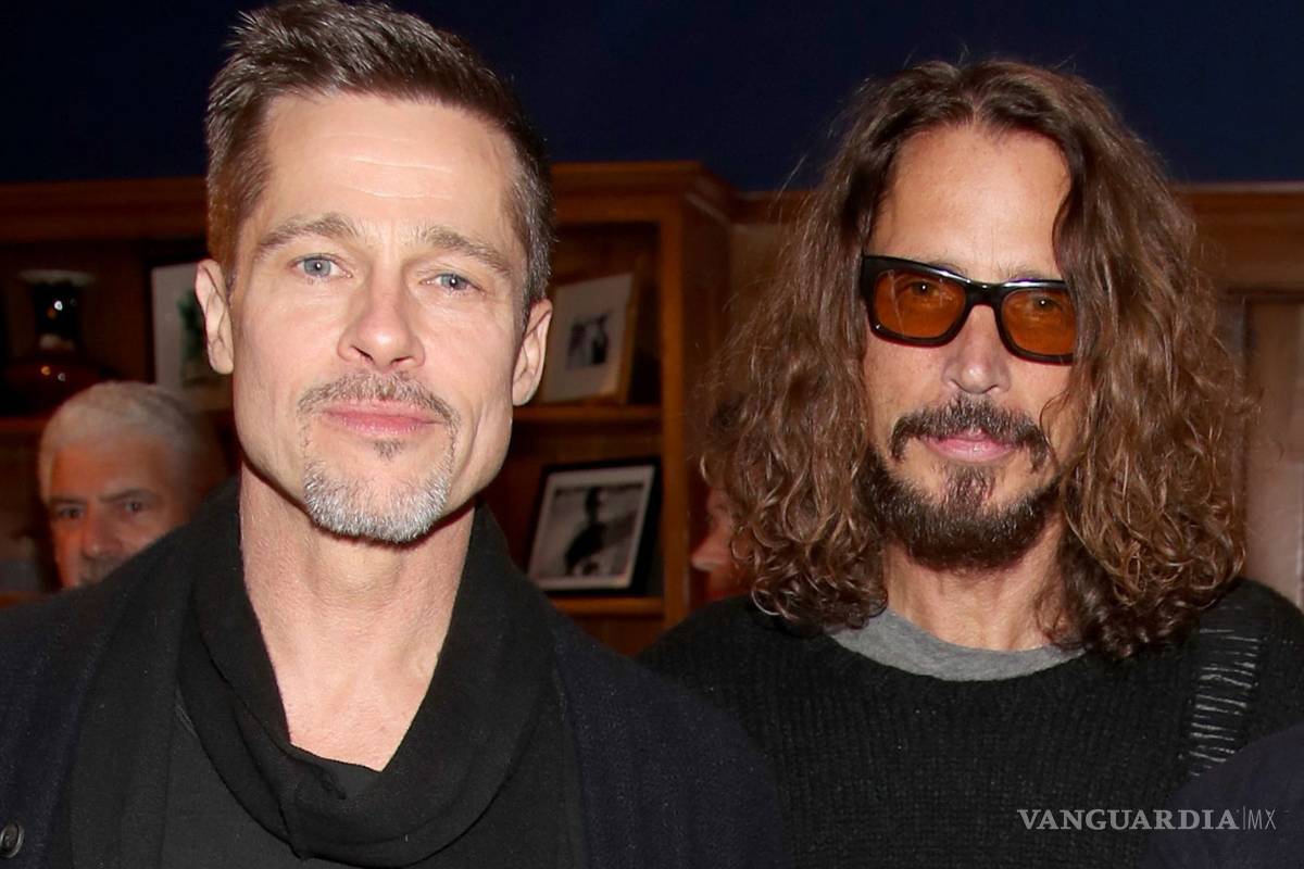 Brad Pitt hará documental de su amigo Chris Cornell