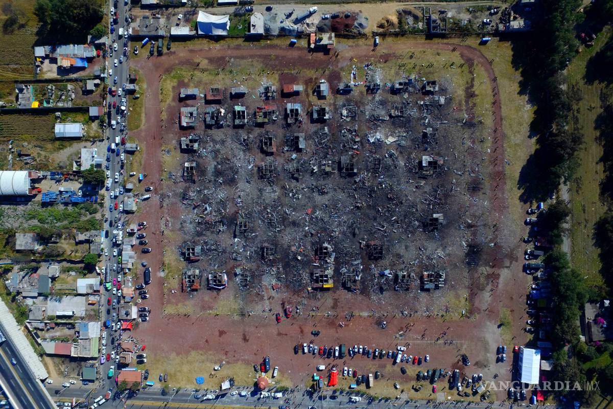 Los rescatistas que auxiliaron a los perros lesionados en la explosión de Tultepec