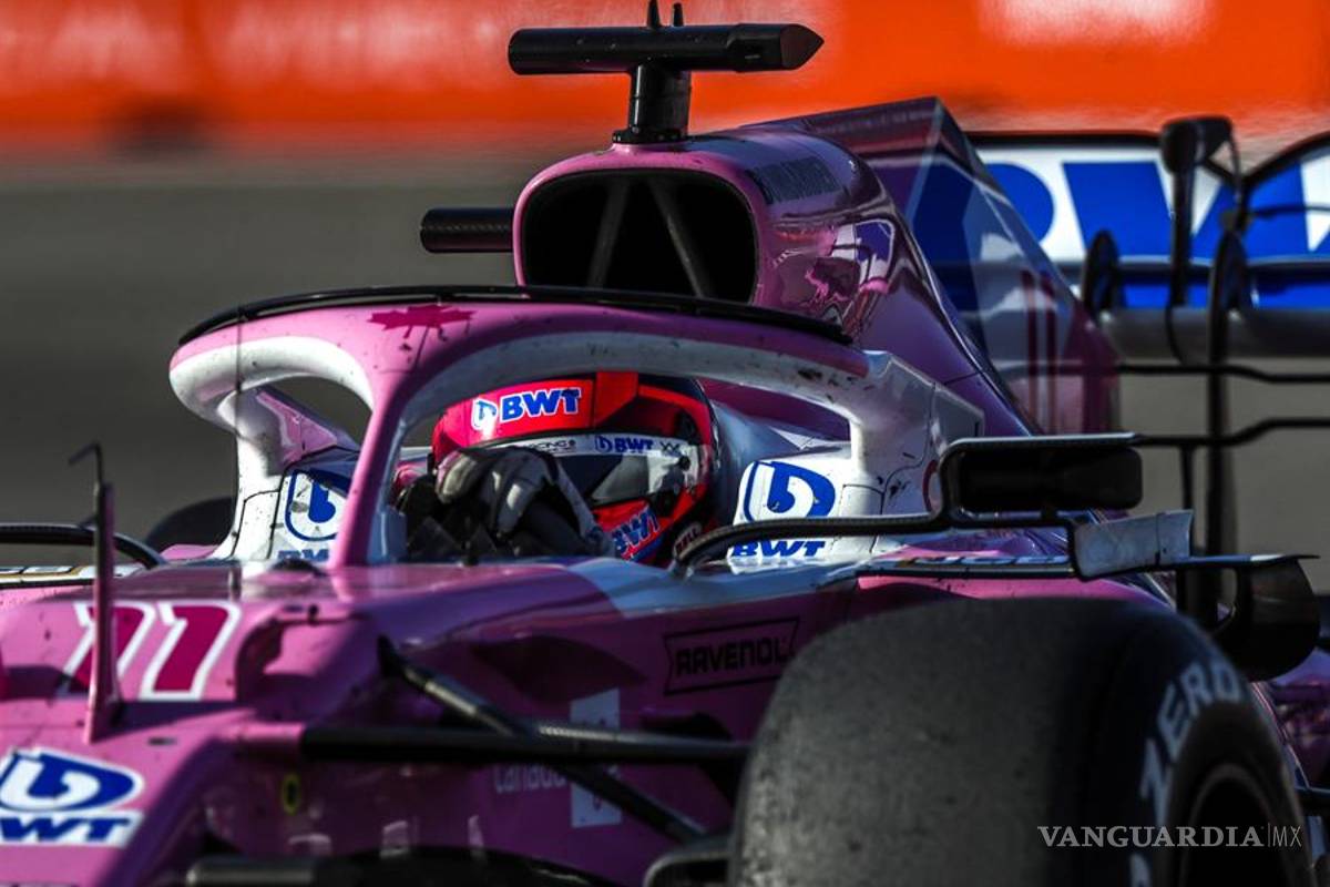 'Checo' Pérez termina cuarto en el GP de Rusia