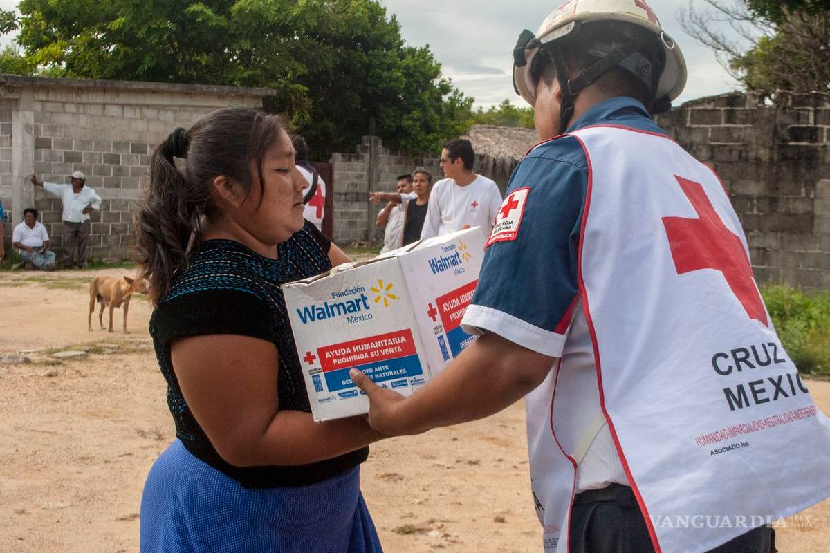Envía Cruz Roja 130 toneladas de ayuda a damnificados de Oaxaca