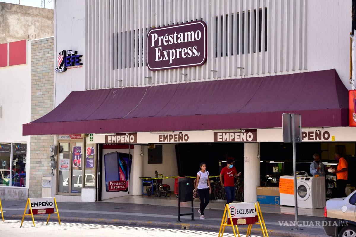 $!Se quedan sin clientes casas de empeño de Saltillo