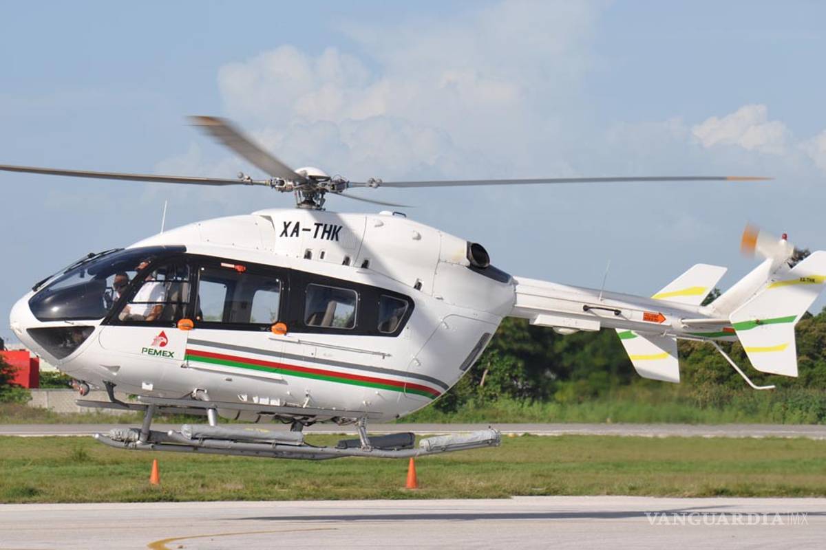 A subasta, helicóptero EC-145 de Pemex